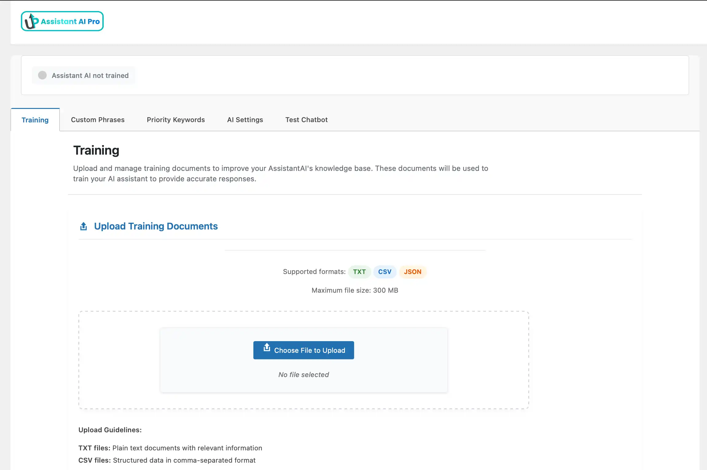 Train op jouw content