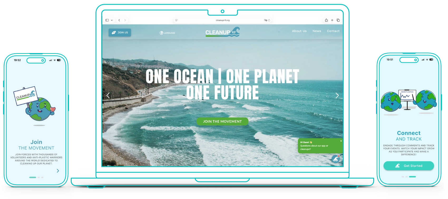 CleanUpRif Website